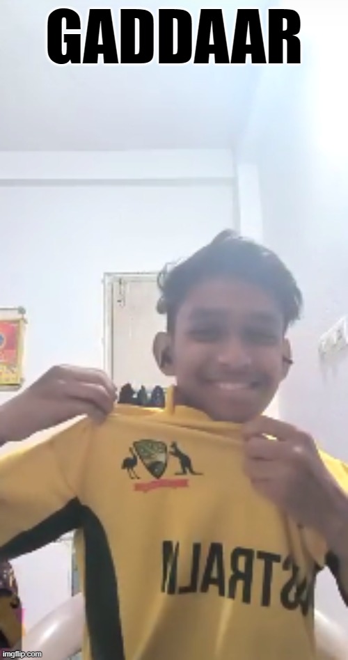 dhairya kool boi | GADDAAR | image tagged in dhairya modiya traitor | made w/ Imgflip meme maker