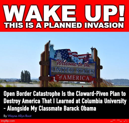 PLANNED INVASION | WAKE UP! THIS IS A PLANNED INVASION | made w/ Imgflip meme maker