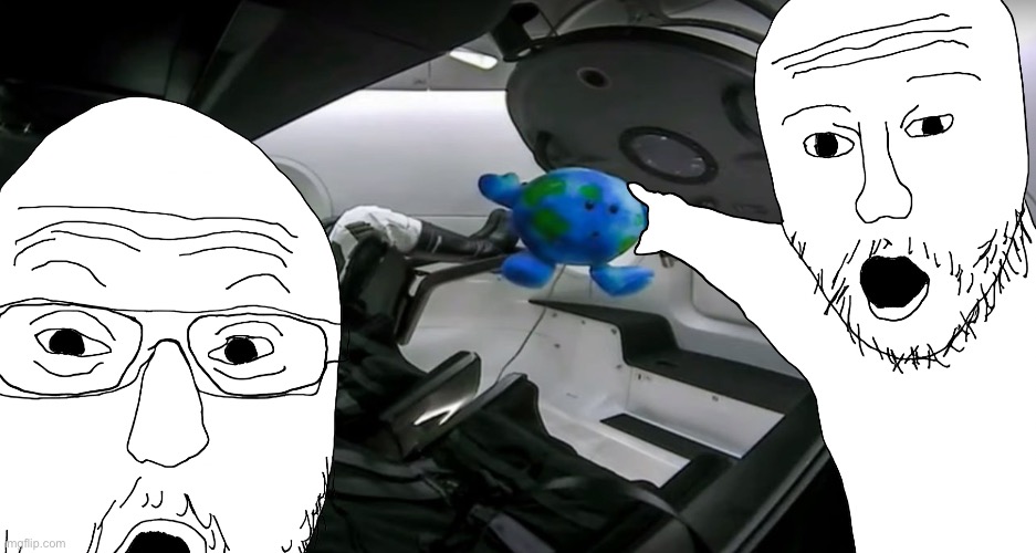 Crew 8 has earth plush!!!! | image tagged in nasa,spacex | made w/ Imgflip meme maker