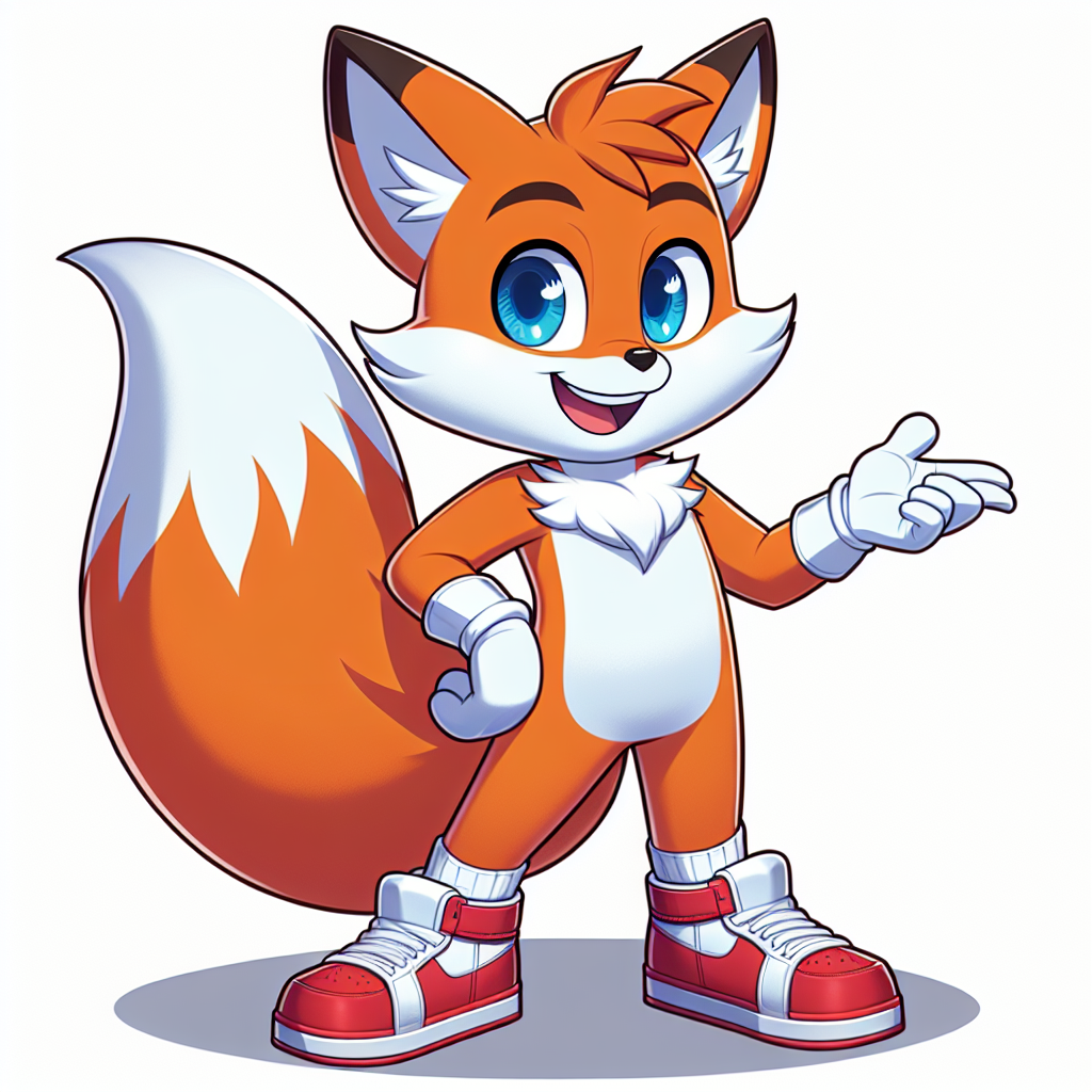 High Quality Tails_the_fox_1992 Blank Meme Template