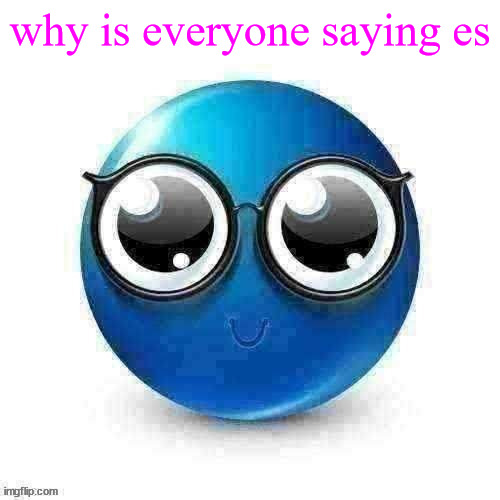 why! | why is everyone saying es | image tagged in temp | made w/ Imgflip meme maker