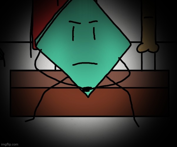 Mildly upset rhombus | image tagged in mildly upset rhombus | made w/ Imgflip meme maker