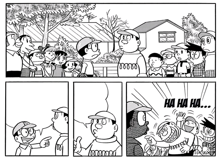 High Quality Doraemon laughing meme Blank Meme Template