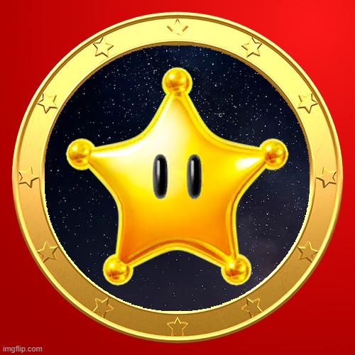 logo i made for my mario fangame (i didn't DRAW it but i put images together) | made w/ Imgflip meme maker