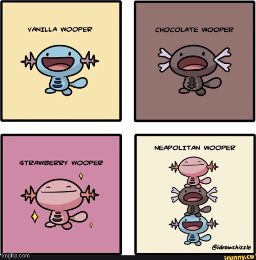 my first ever template | image tagged in wooper | made w/ Imgflip meme maker