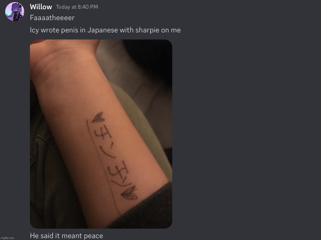 SHE ACTUALLY BELIEVED ME AHAHAHAHAHAHA | made w/ Imgflip meme maker