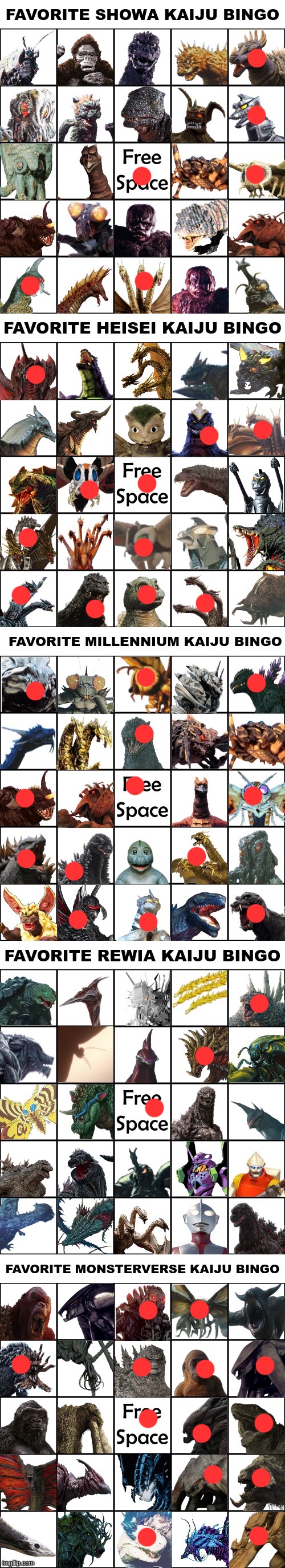 SO DAMN CLOSE | image tagged in bingo,godzilla | made w/ Imgflip meme maker