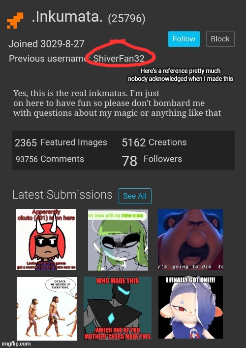 https://imgflip.com/i/8dzlkl | Here's a reference pretty much nobody acknowledged when I made this | made w/ Imgflip meme maker