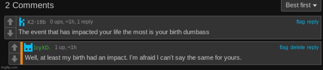 I love this kid because he gives me an opportunity to roast him, and i'm in a violent mood today:) | made w/ Imgflip meme maker