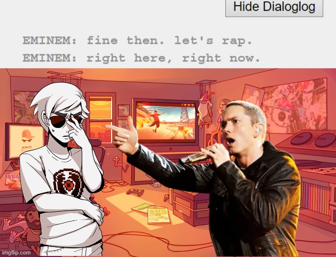 [S] Eminem Rap your delirious biznasty. Imgflip