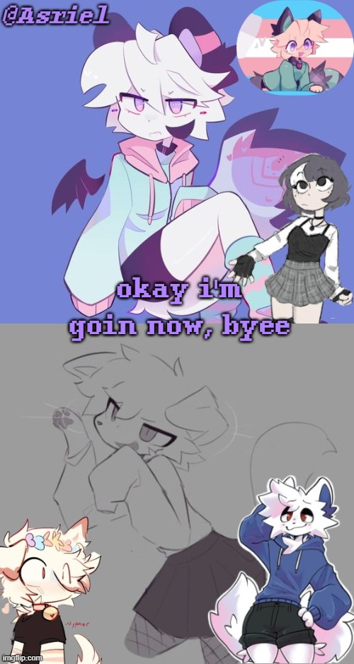 later | okay i'm goin now, byee | image tagged in ragebait template | made w/ Imgflip meme maker