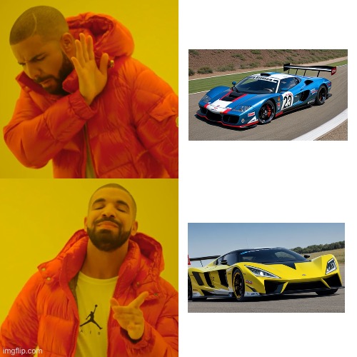 Getting a faster car be like | image tagged in memes,drake hotline bling | made w/ Imgflip meme maker