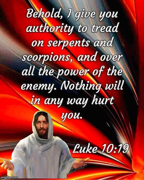 Luke 10 Bible quote | image tagged in bible verse,luke | made w/ Imgflip meme maker
