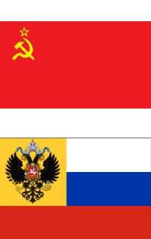 Russian Empire VS Soviet Union Blank Meme Template