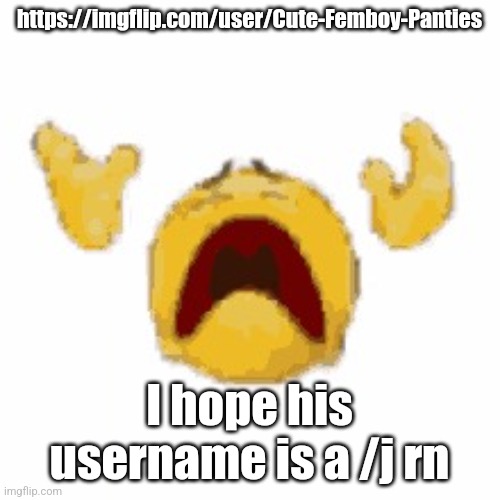 fading to dust emoji | https://imgflip.com/user/Cute-Femboy-Panties; I hope his username is a /j rn | image tagged in fading to dust emoji | made w/ Imgflip meme maker