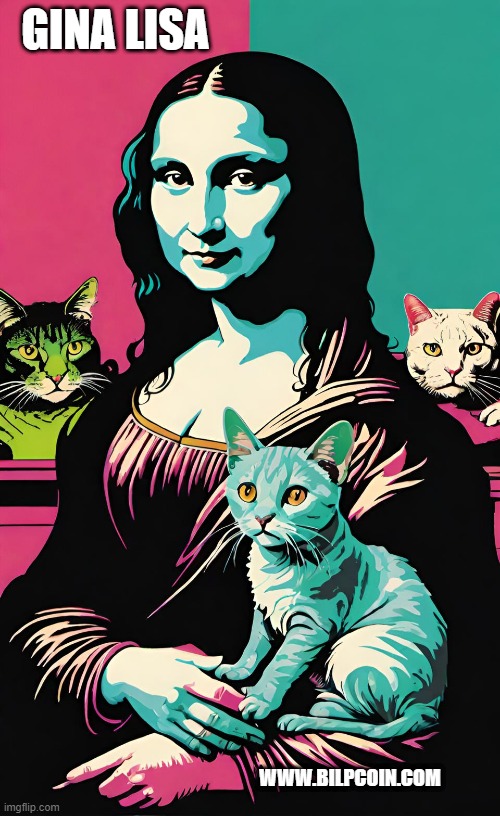 GINA LISA; WWW.BILPCOIN.COM | made w/ Imgflip meme maker