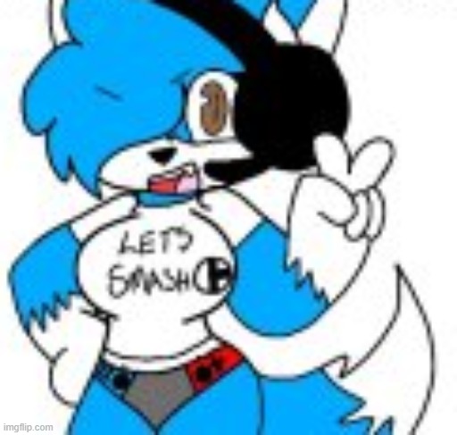 (art credit : cloud the fox) NGL, She kinda remind me of Jade from arctic dogs yet still cute tho.. | image tagged in pro-fandom,cloud the fox,furry,wholesome,cartoon | made w/ Imgflip meme maker