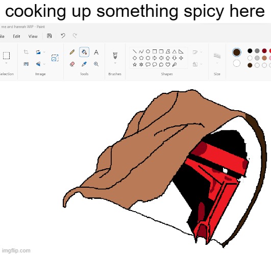 take a guess what this could be in the comments | cooking up something spicy here | made w/ Imgflip meme maker