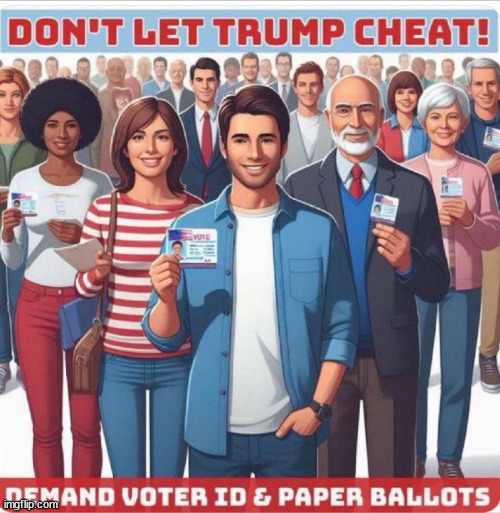 Don't let Trump cheat | image tagged in voter fraud,donald trump,politics,memes | made w/ Imgflip meme maker