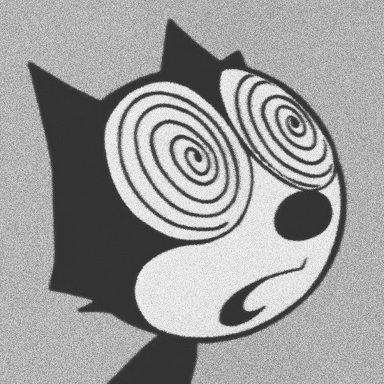 felix the cat mesmerized Blank Template - Imgflip