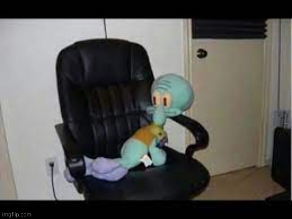 fuck this shit I dont wanna be hated anymore8 | image tagged in squidward on a chair | made w/ Imgflip meme maker