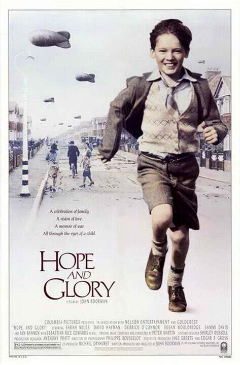 Hope and Glory Movie Poster Blank Meme Template