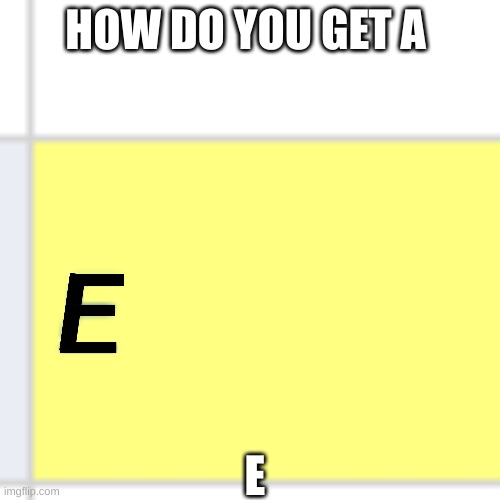 HOW DO YOU GET A; E | image tagged in meme,one does not simply,funny,lol so funny,dunkin donuts | made w/ Imgflip meme maker