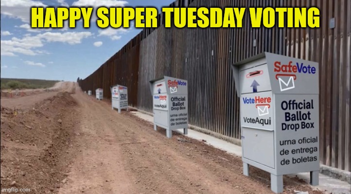 Voting | HAPPY SUPER TUESDAY VOTING | image tagged in voting | made w/ Imgflip meme maker