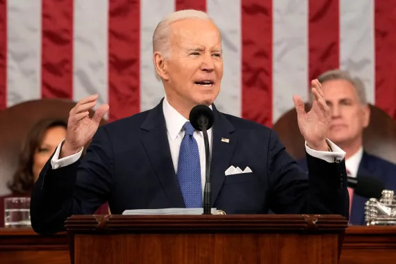 High Quality Biden hands 2 feet apart Blank Meme Template