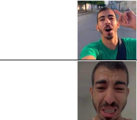 Saleh Aljafarawi Before and After Blank Meme Template