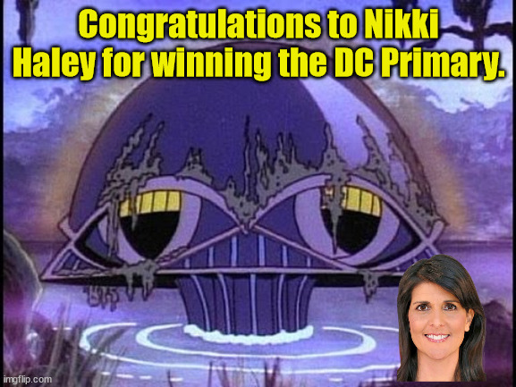 DC Doom | Congratulations to Nikki Haley for winning the DC Primary. | image tagged in legion of doom | made w/ Imgflip meme maker