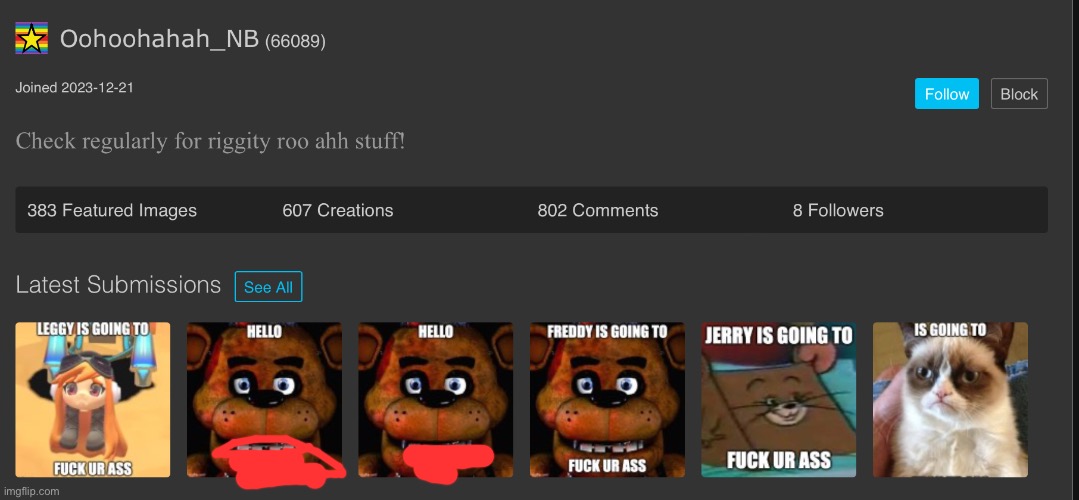 What the fuck are those submissions | made w/ Imgflip meme maker
