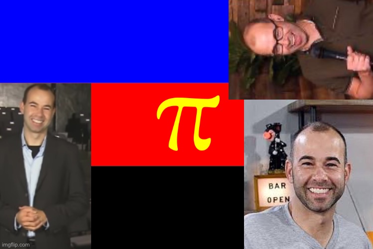 Polymers (Poly-Murrs) | image tagged in polyamory flag,polyamory,lgbtq,puns,murr,impractical jokers | made w/ Imgflip meme maker