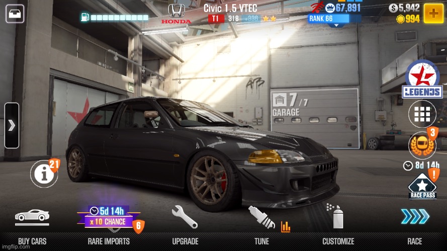 Vtec car | made w/ Imgflip meme maker