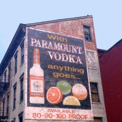 Paramount vodka | image tagged in paramount vodka | made w/ Imgflip meme maker