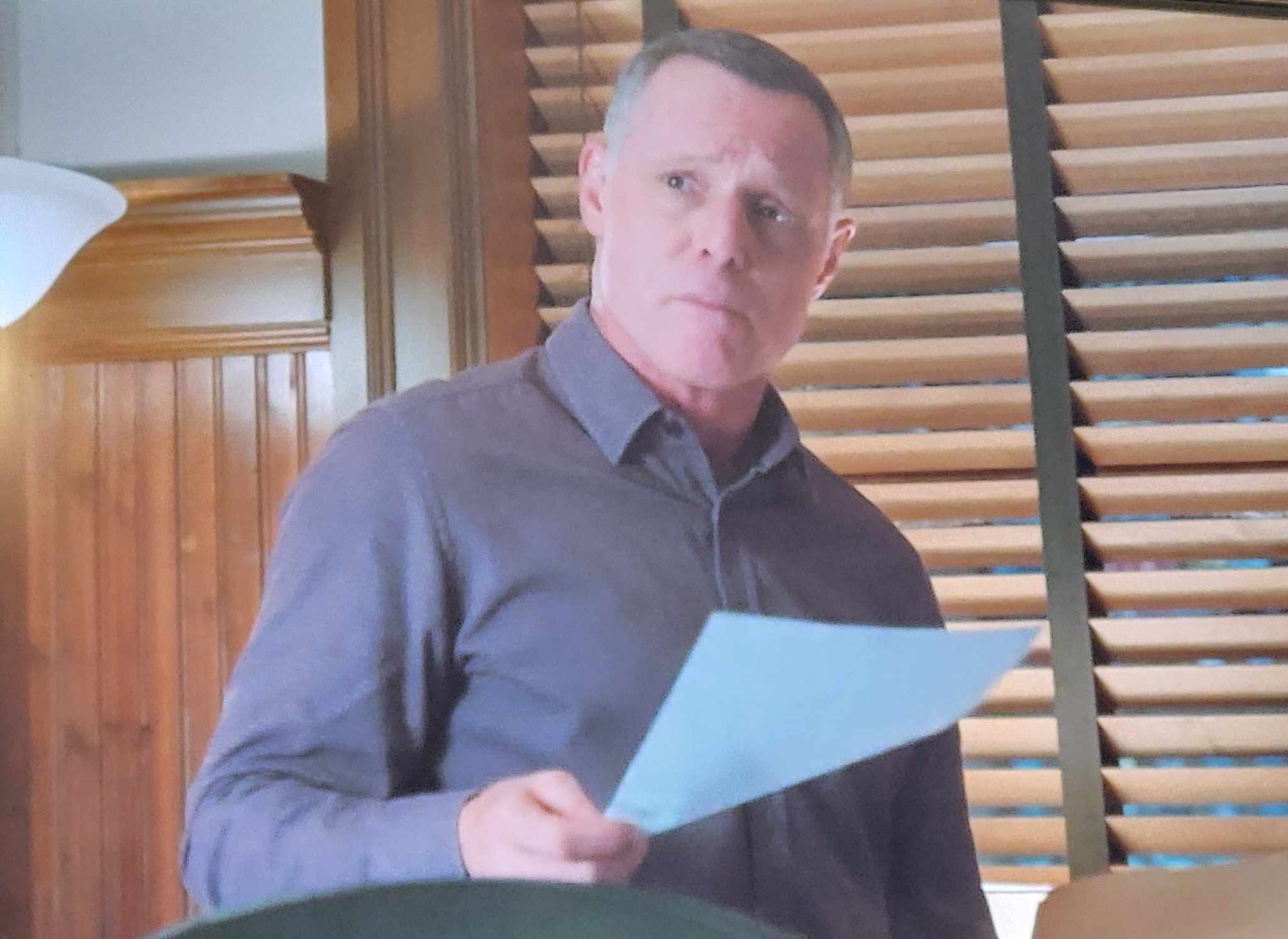 High Quality Concerned Hank Voight Blank Meme Template