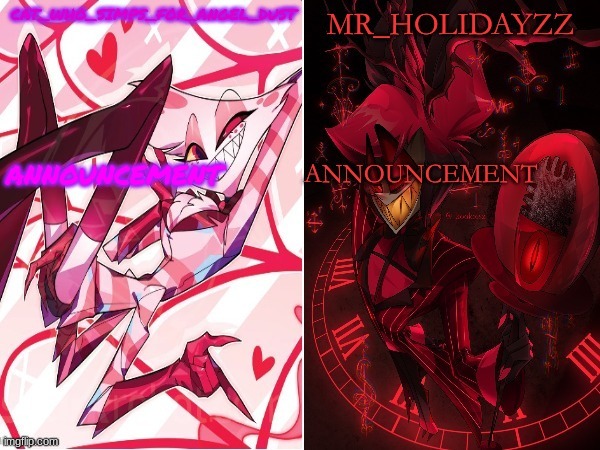 blank | image tagged in cat and holidayzz hazbin hotel temp | made w/ Imgflip meme maker