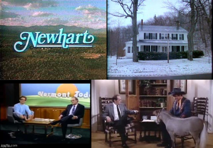Vermont today | image tagged in vermont today,newhart,stratford inn,2024 primary | made w/ Imgflip meme maker