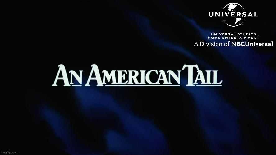 An American Tail (1986) | image tagged in universal studios,deviantart,dvd,steven spielberg,80s,cartoon network | made w/ Imgflip meme maker