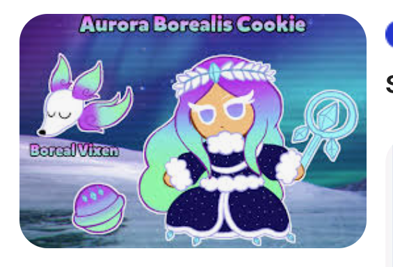 High Quality Aurora Borealis Cookie Fanchild Blank Meme Template