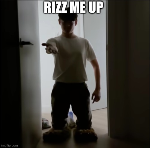 m | RIZZ ME UP | image tagged in give me tim | made w/ Imgflip meme maker