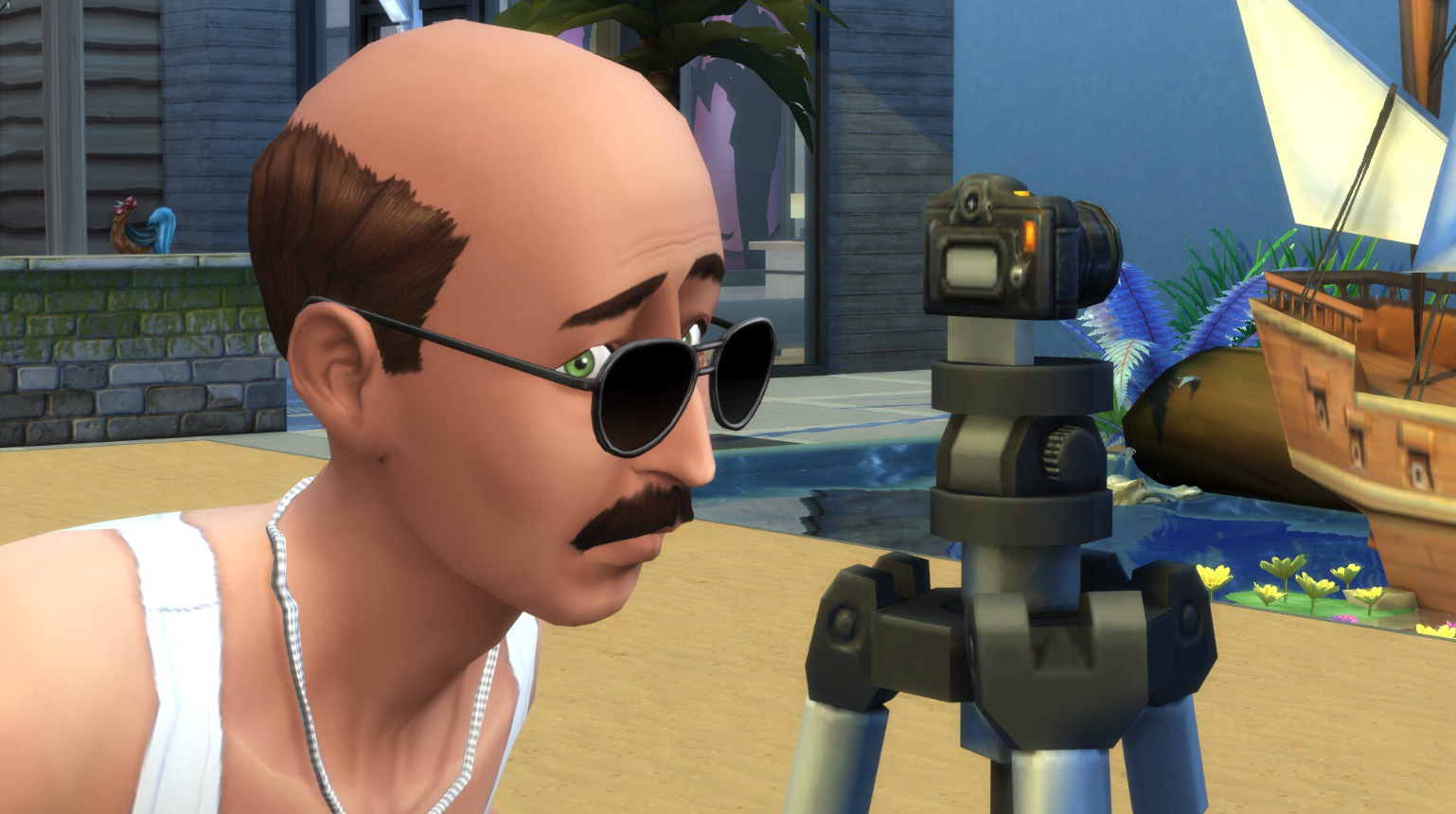 High Quality Tom Peeping on The Sims 4™ Blank Meme Template