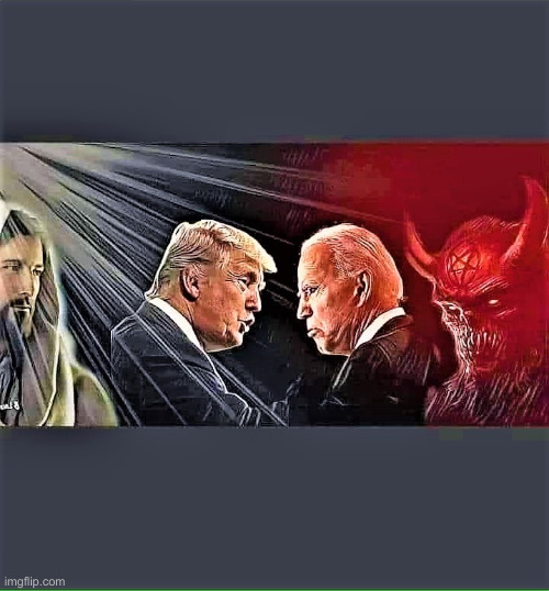 On To Victory ! | image tagged in trump good vs biden evil,funny memes,memes | made w/ Imgflip meme maker
