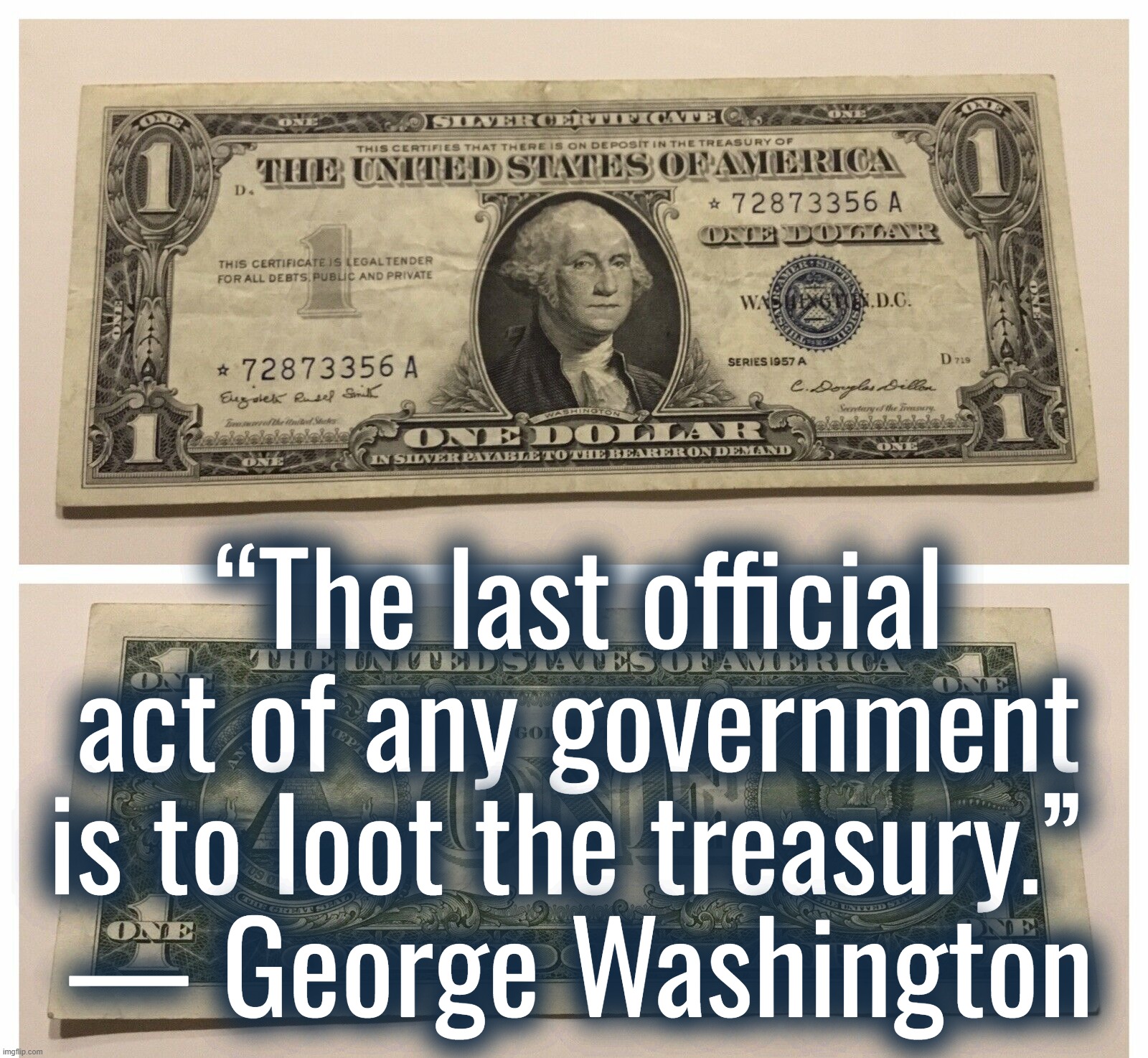 Sam Bankman-Fried and Volodymyr Zelensky | “The last official act of any government is to loot the treasury.” 
— George Washington | image tagged in joe biden,donald trump,ukraine,israel,george washington | made w/ Imgflip meme maker