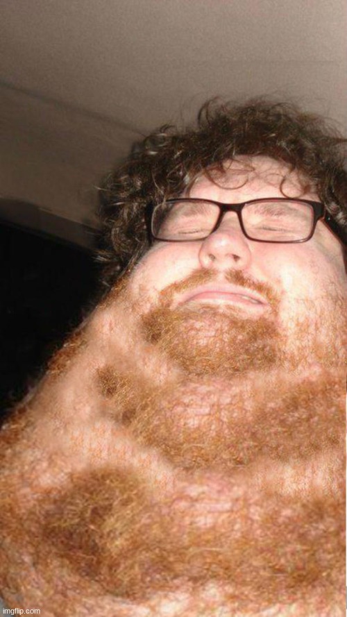 obese neckbearded dude | image tagged in obese neckbearded dude | made w/ Imgflip meme maker