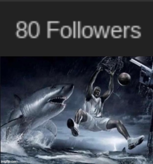 W | image tagged in shaquille o neal dunking in front of sharks | made w/ Imgflip meme maker