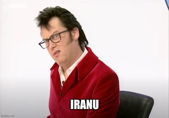 Vic reeves | IRANU | image tagged in vic reeves | made w/ Imgflip meme maker