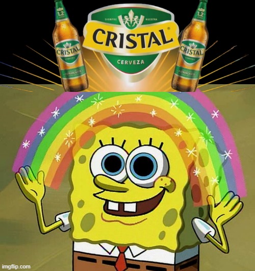 Drink Beer Like a Sponge | image tagged in memes,imagination spongebob | made w/ Imgflip meme maker