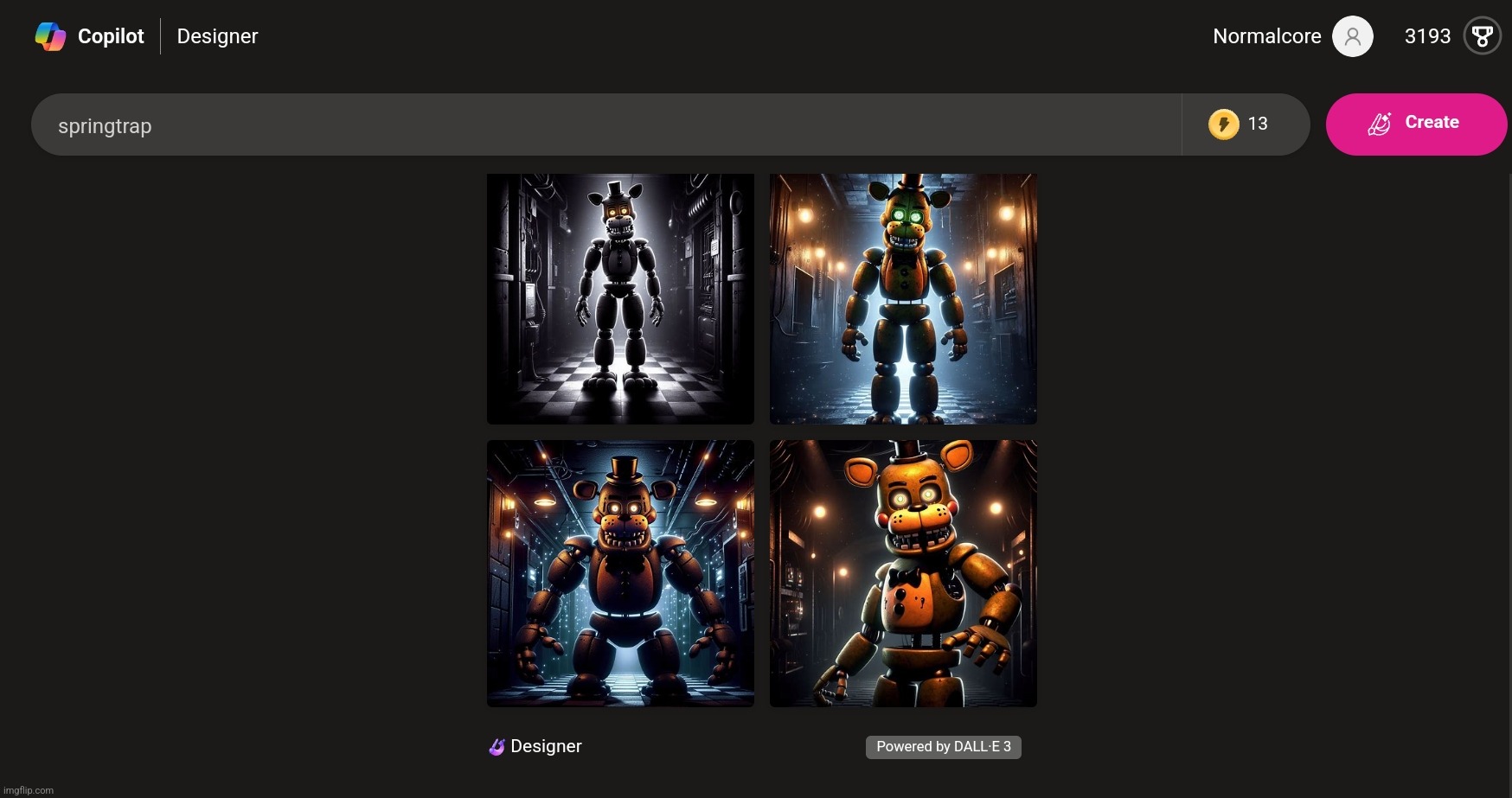 That's not Springtrap THAT'S FREDDY :angry swearing emoji: | made w/ Imgflip meme maker