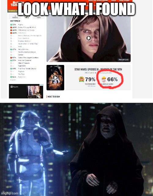 LOOK WHAT I FOUND | image tagged in execute order 66 | made w/ Imgflip meme maker